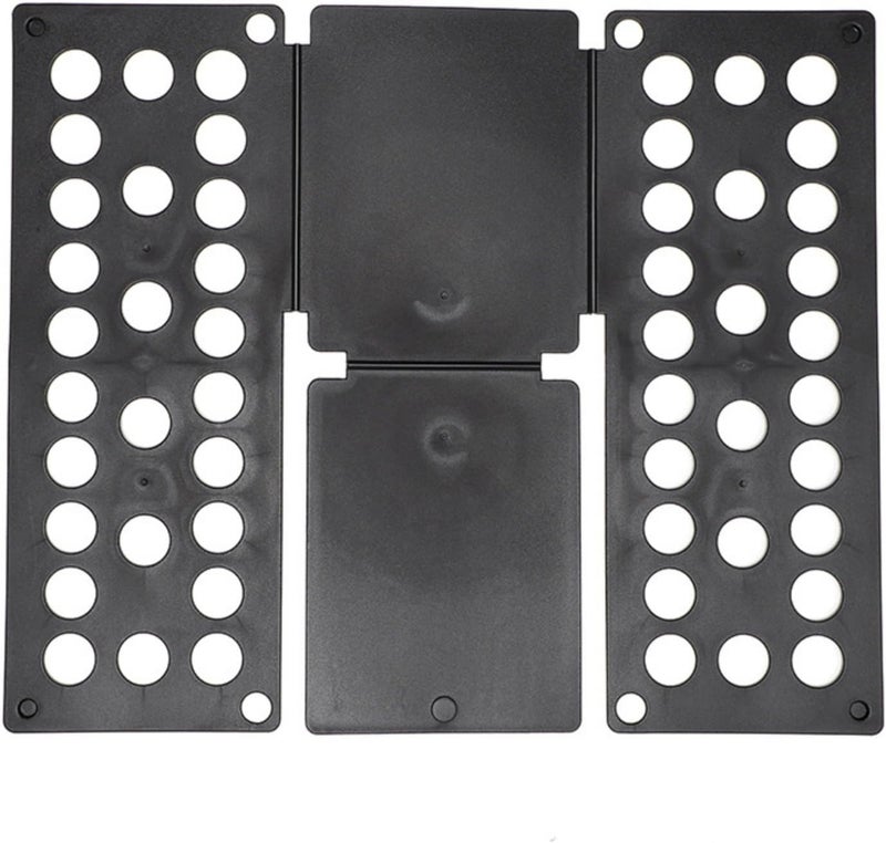 WQQWQQ Kids Clothes Folding Board, Small Size for 2-8 Years Old,Foldable Tool for Home Storage for Kids Laundry Organizer, Not for Adult Use（black） - Image 1